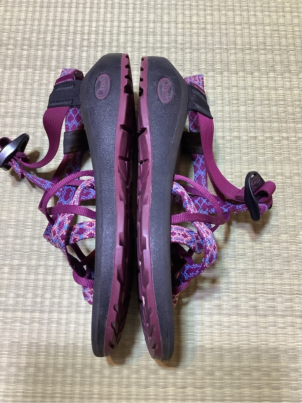 Chaco Z Cloud X2 Remix Poplin Berry Sport Sandals Shoes Women’s 8 - Picture 4 of 7